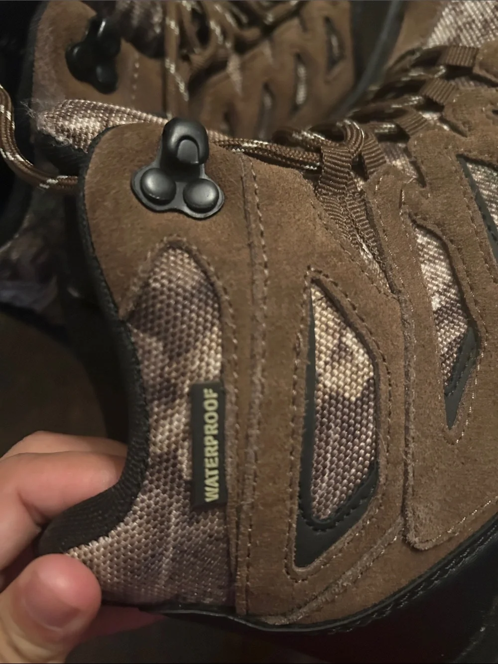 Waterproof Brown young boysHiking Boots - Brand Unknown